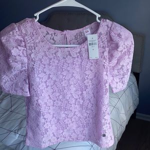 Justice girls lace top